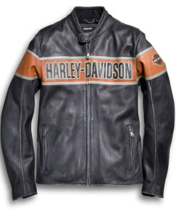 Harley Davidson Mens Victory Lane Leather Jacket